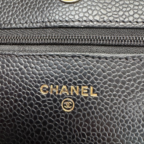 Chanel Wallet on chain classic caviar gold hardware - Picture 6 of 16